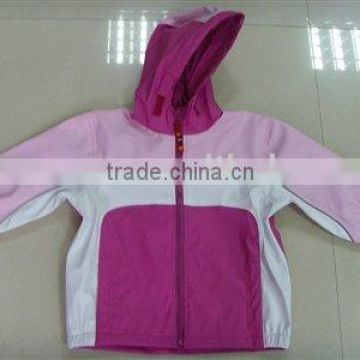 new fashion style with high quality kid's waterproof jacket/coat/outwear children garment OEM