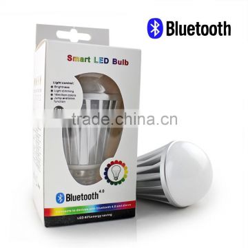 E27 Music Alarm Group Smart LED Light Bulb Lamp RGB APP Remote Multi-Color