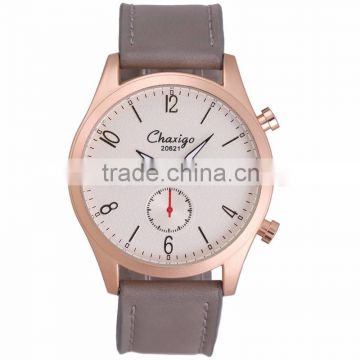2016 new sport leather watch men fashion,china factory wrist watch