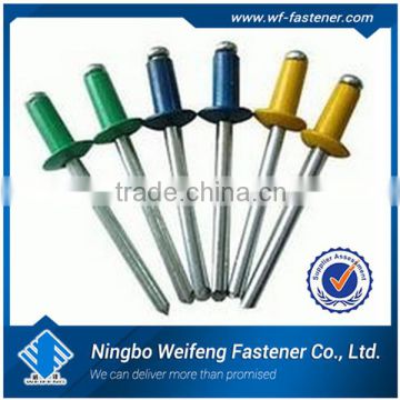 Supply all kinds of fastener products blind rivets din 7337 made in china hardware fastener zhejiang manufacturer