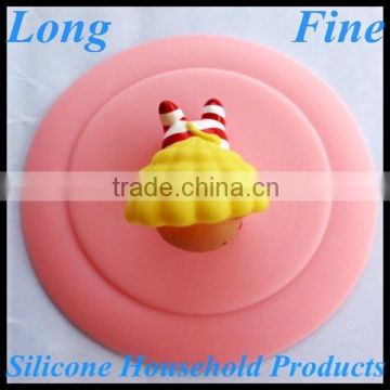 China OEM Factory Wholesale High Quality Silicone Coffee Cup Lid