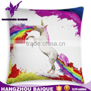 Home Textile Throw Pillow Case Colorful Horse Cushion Covers Decorative
