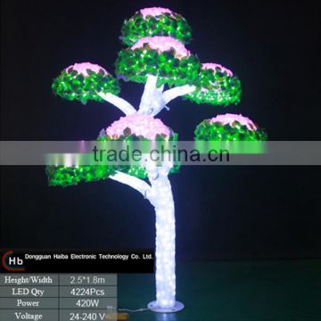 Hot selling outdoor led tree branch light china supplier