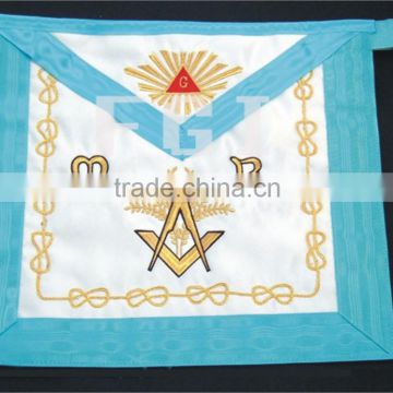 Embroidrey Hand Machine Logo Regalia Masonic Apron