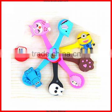 earphone winder,creative promotional silicone cable winder