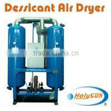 Heatless regenerative compressed air dryer