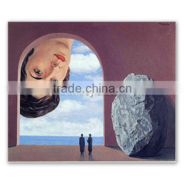 Belgian Artist Rene Magritte Painting of Portrait of Stephy Langui