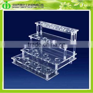 DDN-0049 ISO9001 Chinese Manufacture Sells SGS Non-toxic Test Acrylic Cosmetic Brush Holder