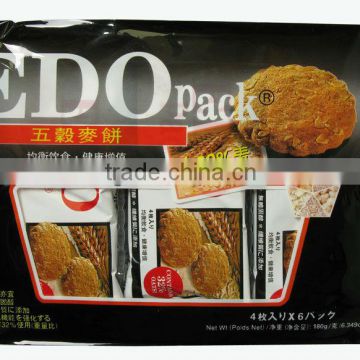EDO PACK Grains Wheat Cracker/healthy biscuit