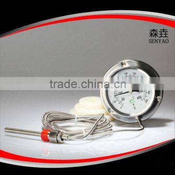 Industrial capillary bimetal themrometers