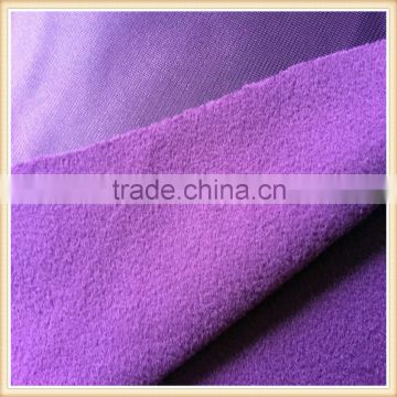 super poly,good brushed fabric,100 polyester tricot,220gdm,75D*75D