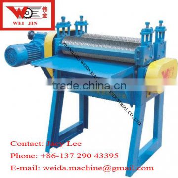 Small Natural Ruber Factory Processing TWIN ROLLER DEWATERER