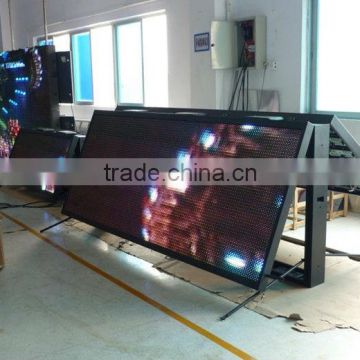 alibaba express p16 programmable high birghtness waterproof multi line scrolling double sided outdoor led video led open sign