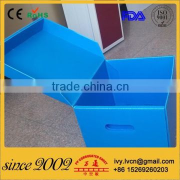Corrugated Plastic Folding Box,Correx Plastic Box