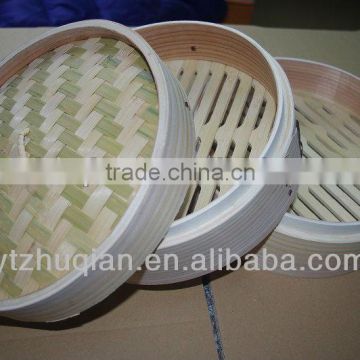 Chinese Traditional bamboo steamer for cooking