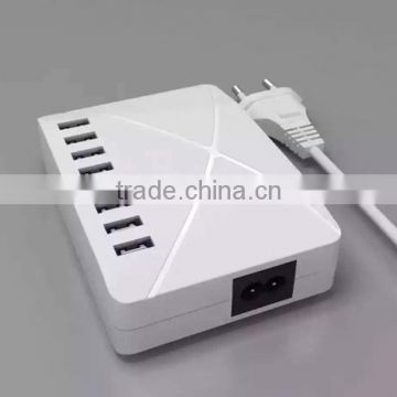 High quality fashion 3A USB travel charger with 8 USB port plugs