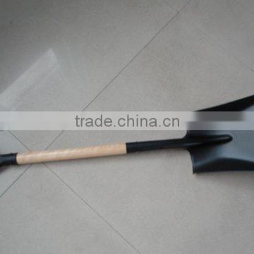 S519 square mouth shovel with handle