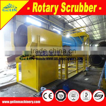 Clay alluvial gold mining processing machine