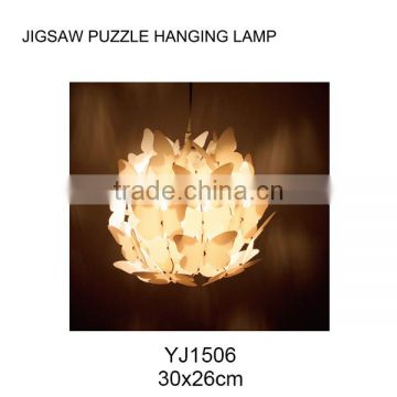 YJ1506,Hot new design plastic lamp trendy indian hanging lamps