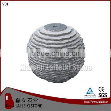 Round Garden Stone Granite Water Fountain