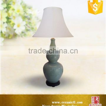 Chinse traditional gourd shape ceramic table lamps