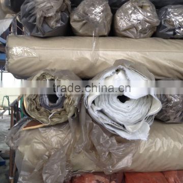 PU artificial leather stock lot B Grade for garments