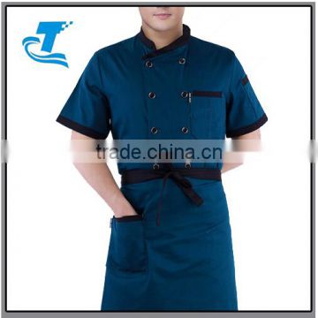 2016 Double-breasted Chef Uniform for summer