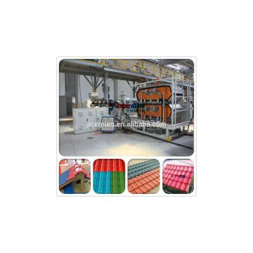 Synthetic Resin Tile sheet extrusion line