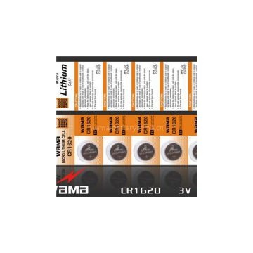 CR1620 Lithium Button Cell Battery