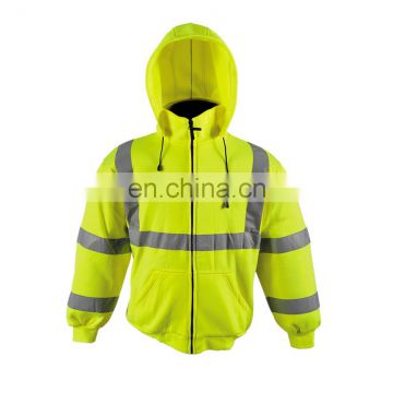 Yellow Hi-Vis Safety Motolcycle Reflective Jacket