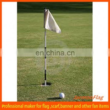 polyester custom logo golf flags