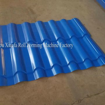 Automatic Steel Glazed Tile Roof Roll Forming Machine
