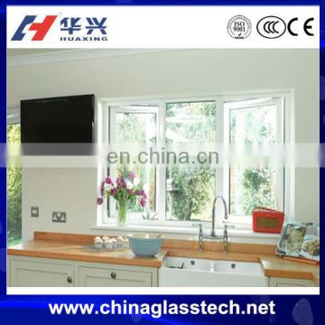 CE certified 3 track sliding national standard anti-aging impact resistant upvc windows and doors