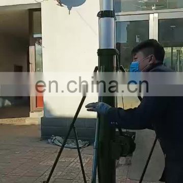 8m mobile hand winch telescopic pole China