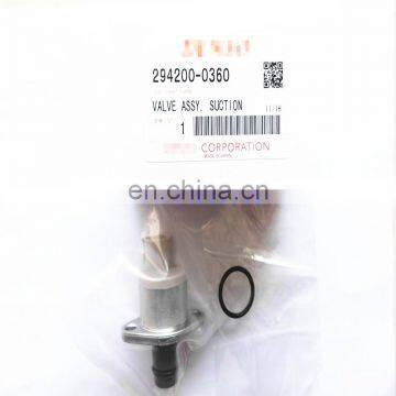 100% original and new Control valve 0360,294200-0360 and 2942000360