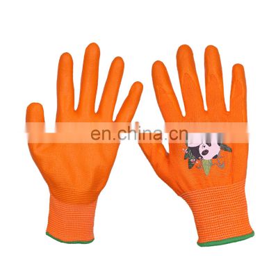 HANDLANDY Mini Size for Ages 3-10 Waterproof Anti-bite Kids Garden Gloves Lawn Chores Protective Kids Garden Working Gloves
