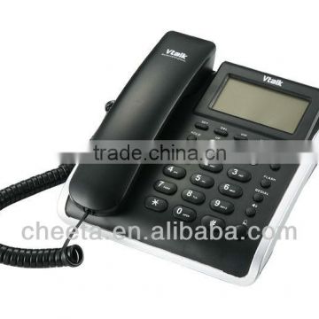 office fixed line phone with headset