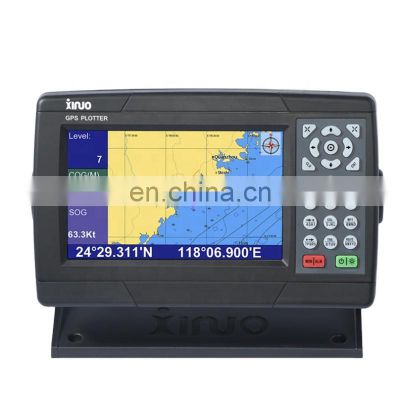 Marine electronics navigation communication Xinuo XF-607 XF-608 7'' fishing boat GNSS GPS navigator nautical chart plotter
