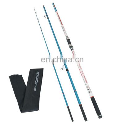 Weihai 4.2m 3-section High Carbon Content Match Surf Fishing Rod 160g  Long Casting