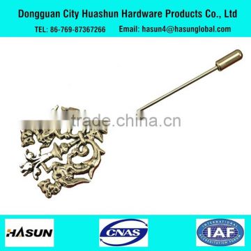 Made in China good quality cheap price metal pin brooch