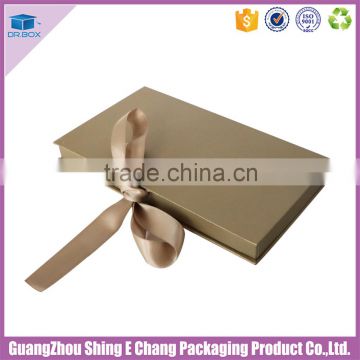 Elegant custom cardboard gift card box made in china