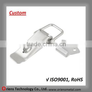 Stainless steel toggle locking latch