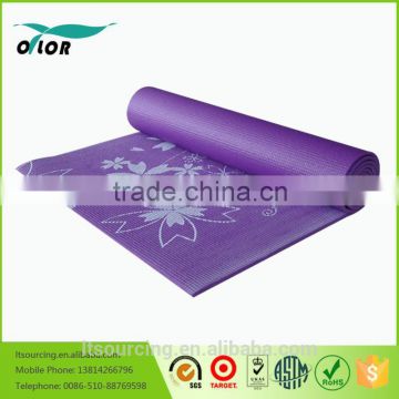 Custom printed unique PVC yoga mats