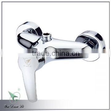 polish brass bathroom faucet with hand shower 3107