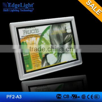 Edgelight PF2 acrylic plastic light sign box