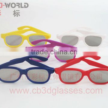 2012 kids size promotional plastic chromadepth 3d glasses