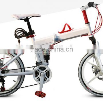 20 inch excellent folding mountain bike / 21 speed foldable MTB