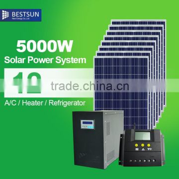5000w solar panel for electric solarsystem from solar cell production line