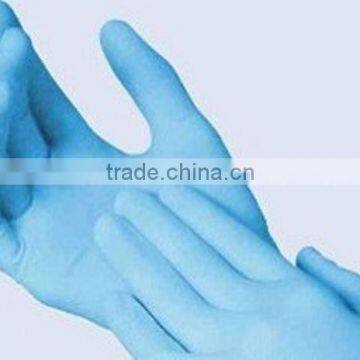 for Industrial Use with CE/ISO mark nitrile chemical resistant glove