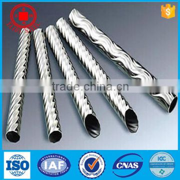 thin wall rectangular double slot aisi201 square pipe